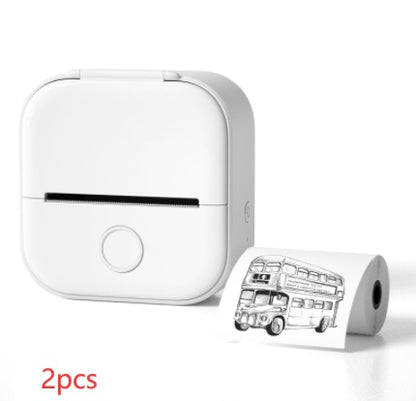 Portable Mini Thermal Label Printer  Bluetooth-compatible