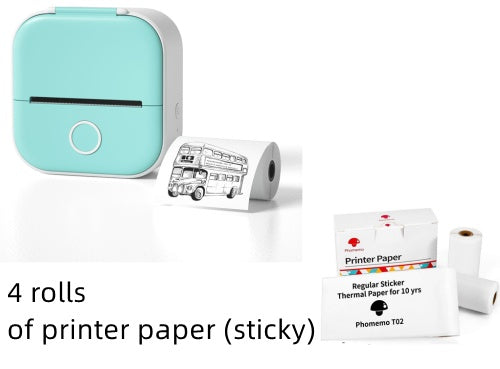 Portable Mini Thermal Label Printer  Bluetooth-compatible