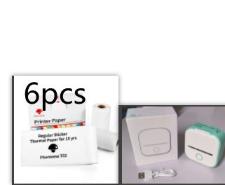 Portable Mini Thermal Label Printer  Bluetooth-compatible