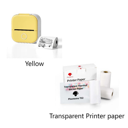 Portable Mini Thermal Label Printer  Bluetooth-compatible