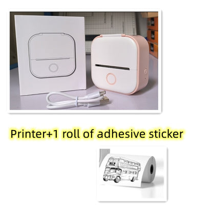 Portable Mini Thermal Label Printer  Bluetooth-compatible