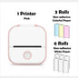 Portable Mini Thermal Label Printer  Bluetooth-compatible