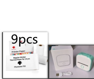 Portable Mini Thermal Label Printer  Bluetooth-compatible