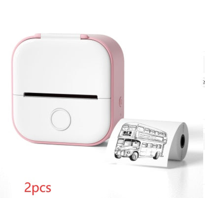 Portable Mini Thermal Label Printer  Bluetooth-compatible